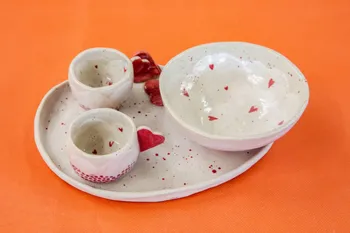 Modelez votre set de petit déjeuner en famille
