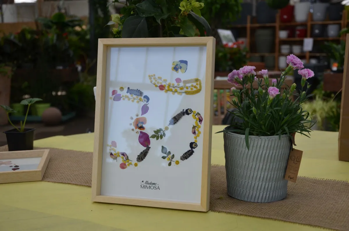 Composez votre cadre fleuri