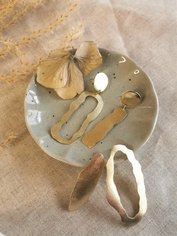 Wecandoo - Réalisez vos boucles d'oreilles en laiton