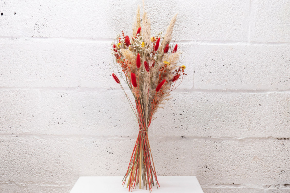 Réalisez votre bouquet de fleurs séchées