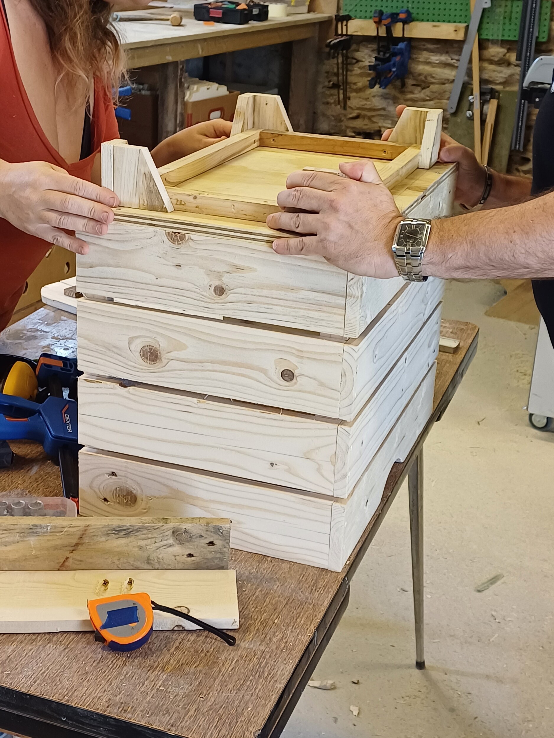 Fabriquez votre meuble unique en bois recyclé