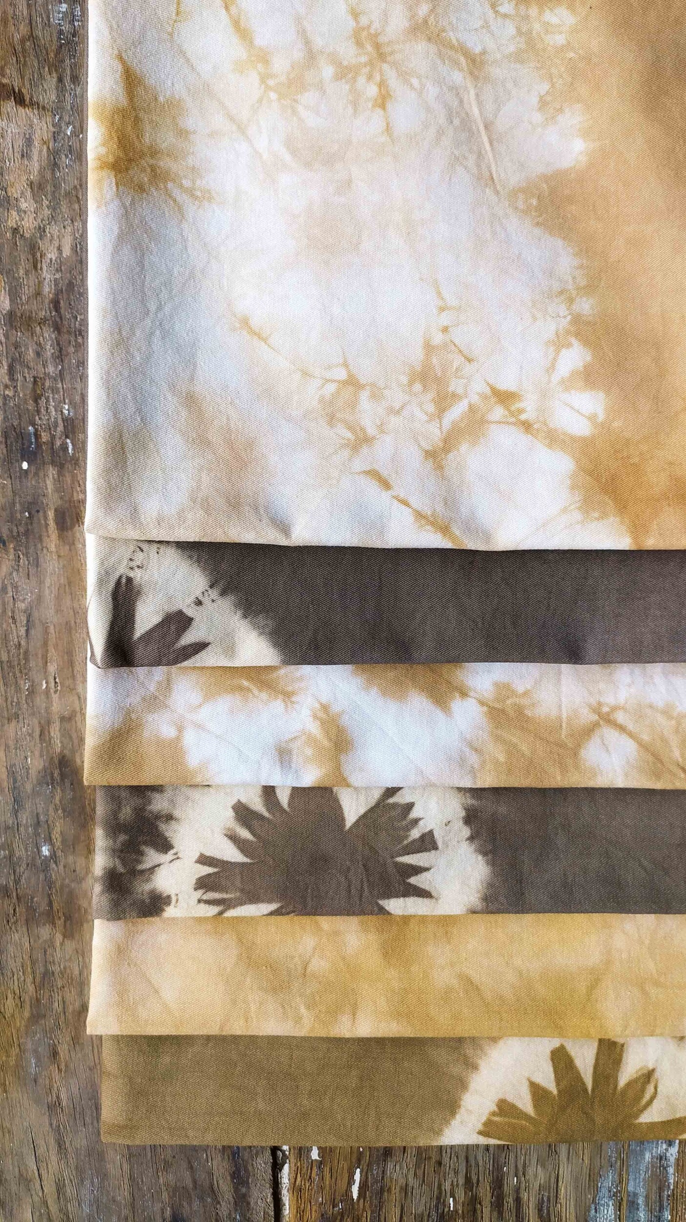 Créez votre linge de table en teinture végétale