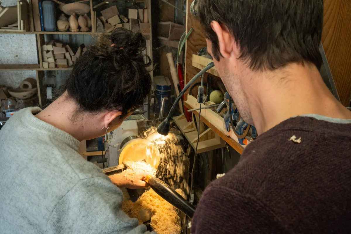 Initiez-vous au tour à bois