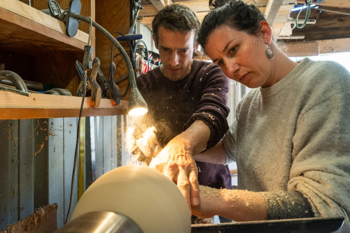 Perfectionnez-vous au tour à bois