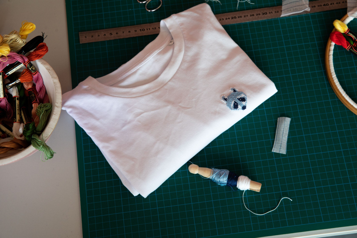 Uw eigen T-shirt borduren