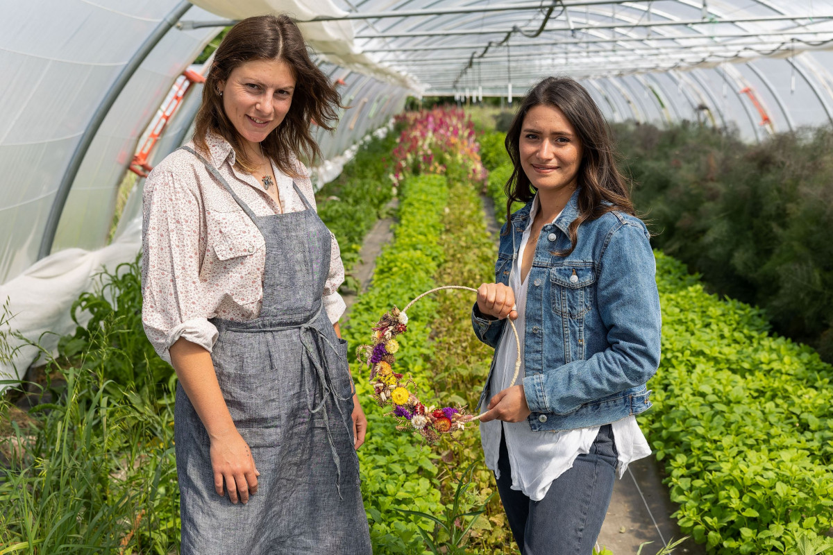 Créez votre couronne de fleurs séchées