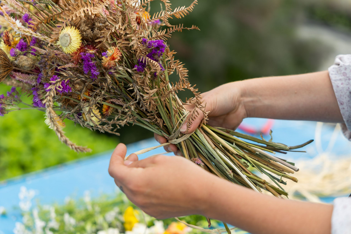 Créez votre bouquet de fleurs séchées