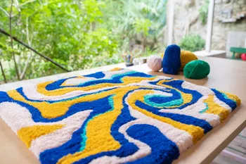 Réalisez votre tapis en tufting