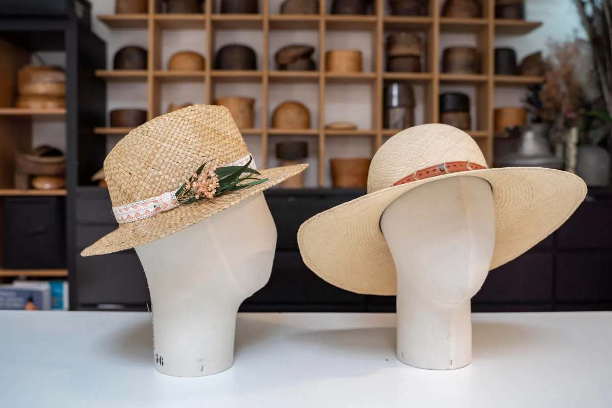 Réalisez votre capeline en paille unique