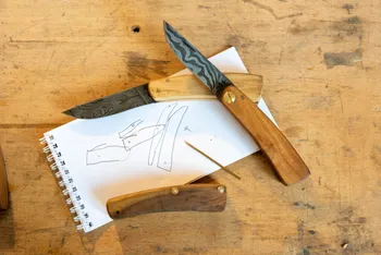 Wecandoo - Forgez votre couteau pliant en damas -2J