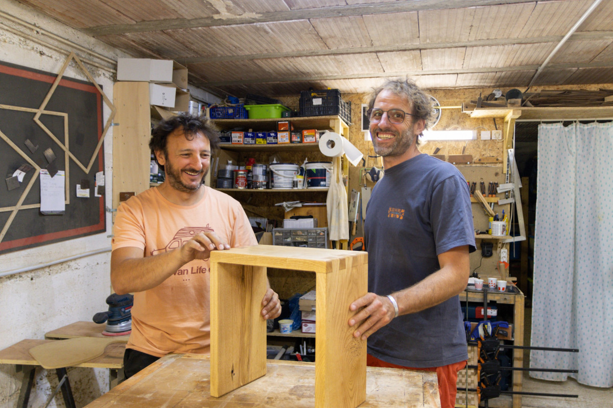 Réalisez votre tabouret épuré