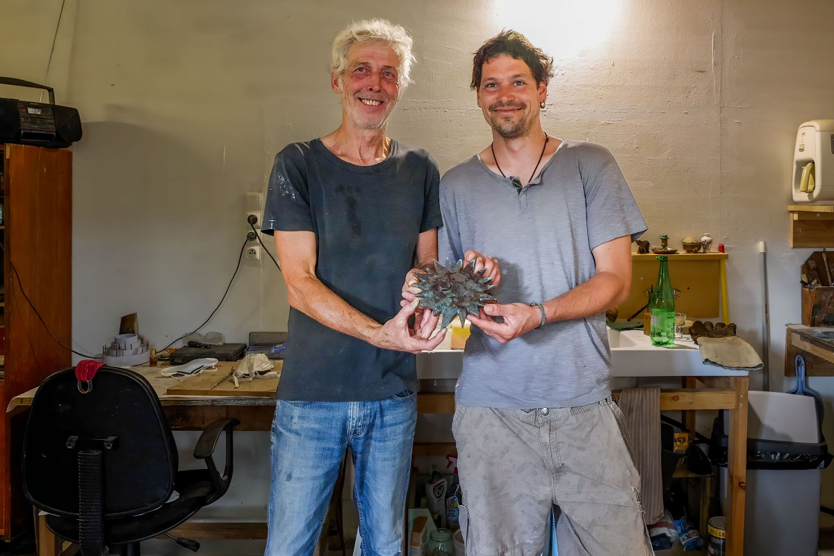 Fondez votre lampe en cuivre