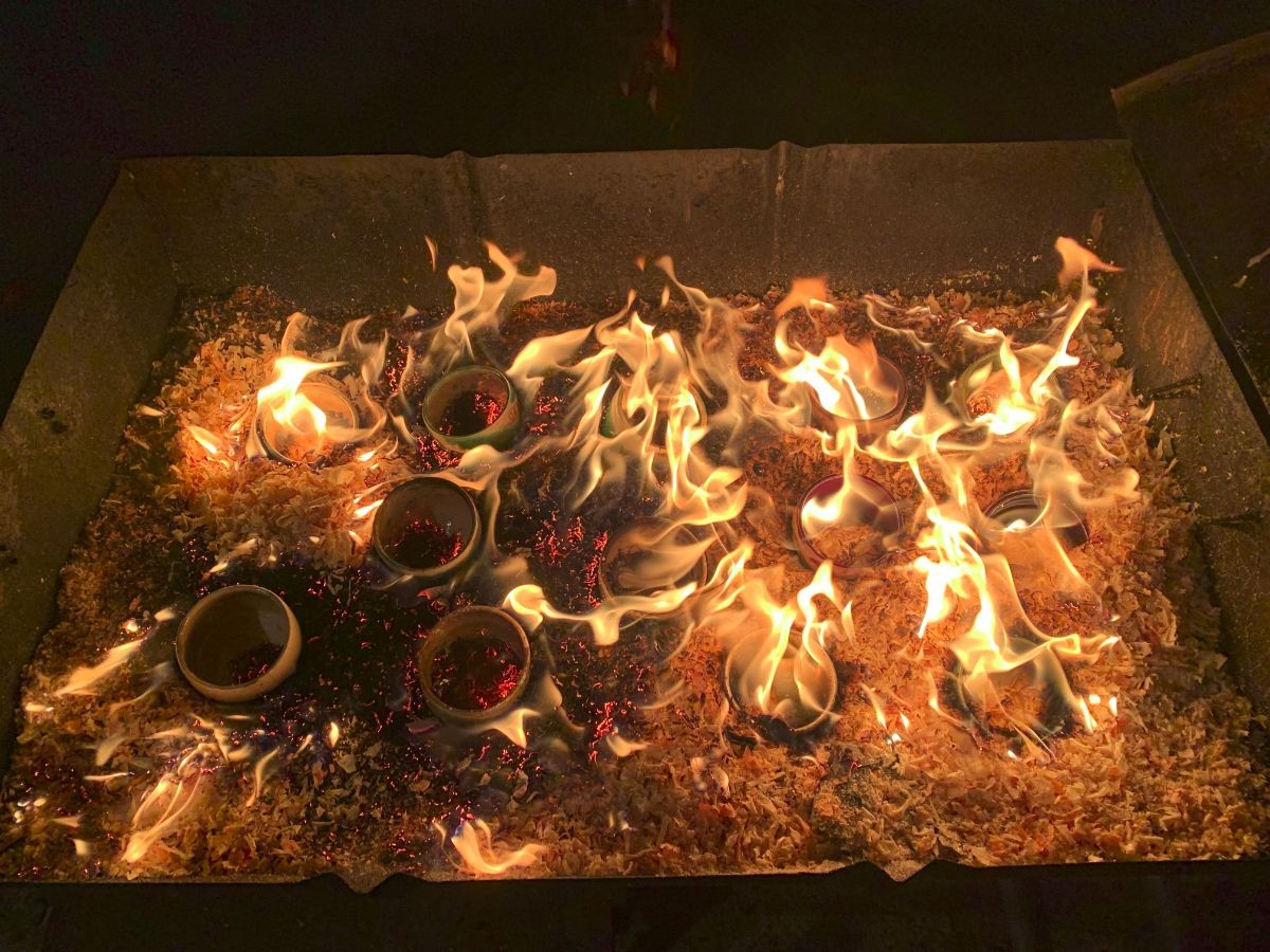 Modelez votre pièce cuite au raku - 2J