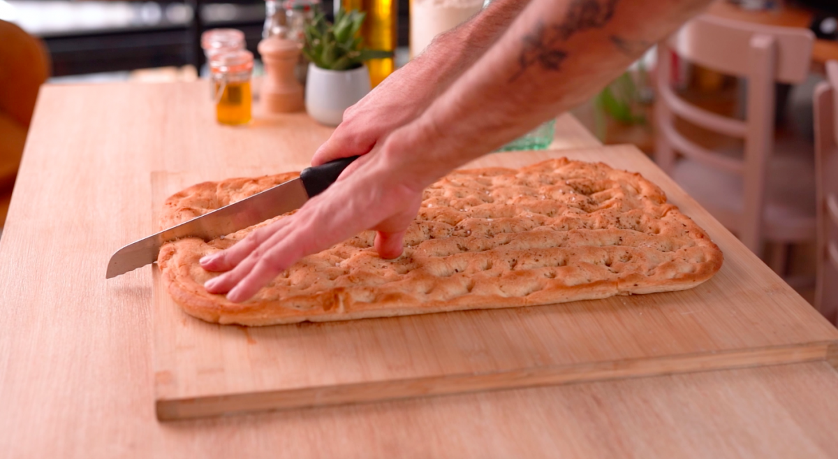 Réalisez votre focaccia