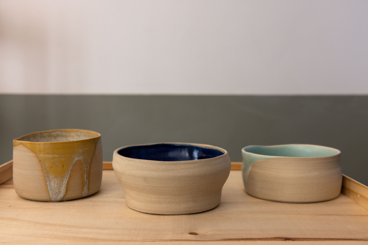 Tournez votre trio de pièces en céramique