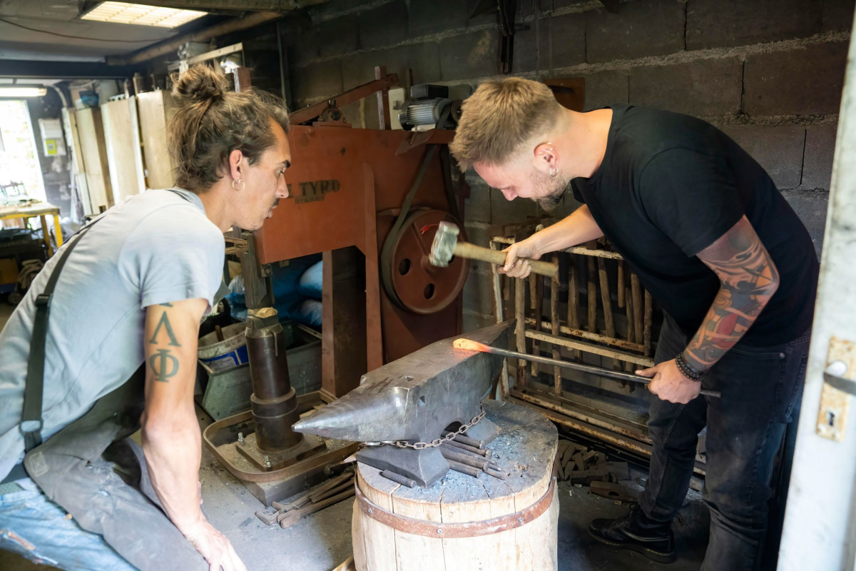 Forgez votre couteau crevette