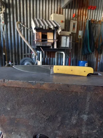 Wecandoo - Forgez votre couteau de cuisine en acier carbone