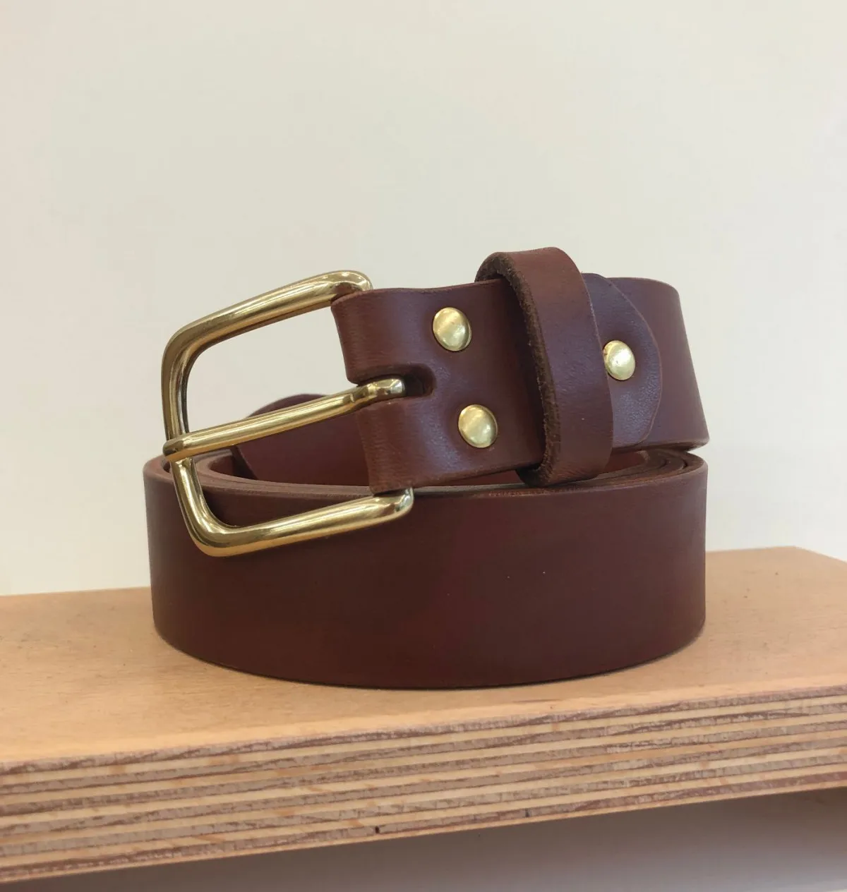 Make your own leather belt