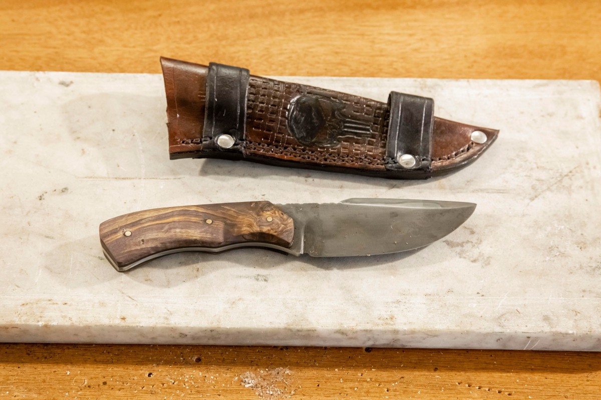 Réalisez votre couteau droit et son étui à Lille