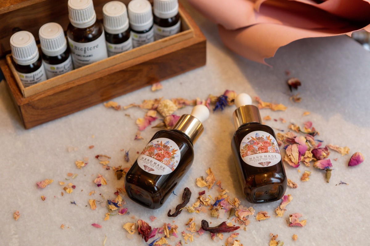 Maak uw eigen aromatherapie lichaamsolie