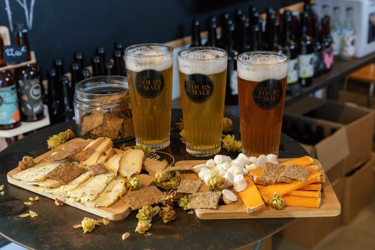 Visitez une brasserie et dégustez bières et fromages
