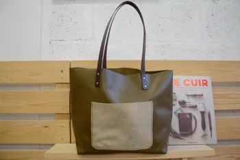 Créez votre sac cabas en cuir