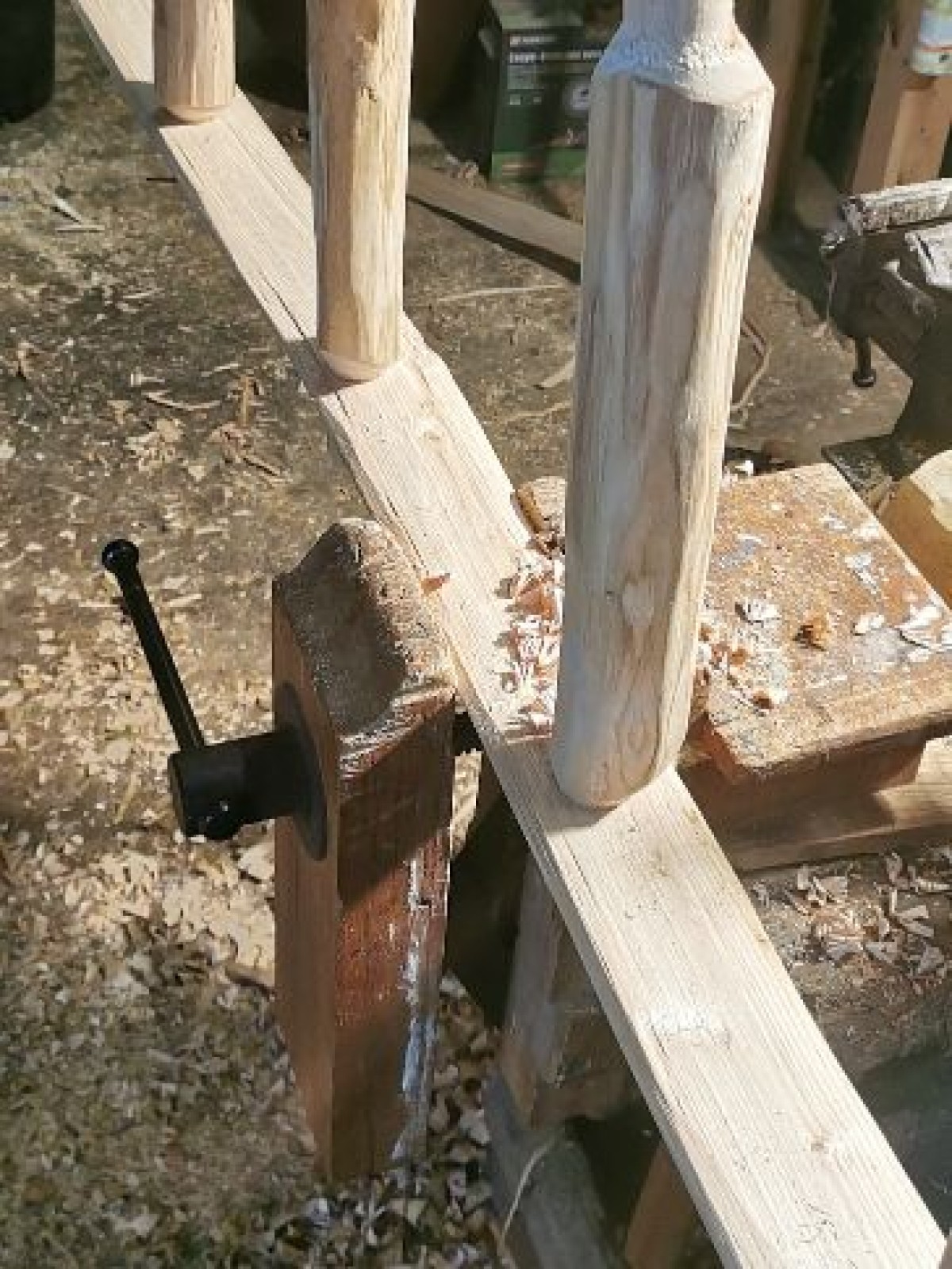 Fabriquez votre échelle en bois de châtaignier