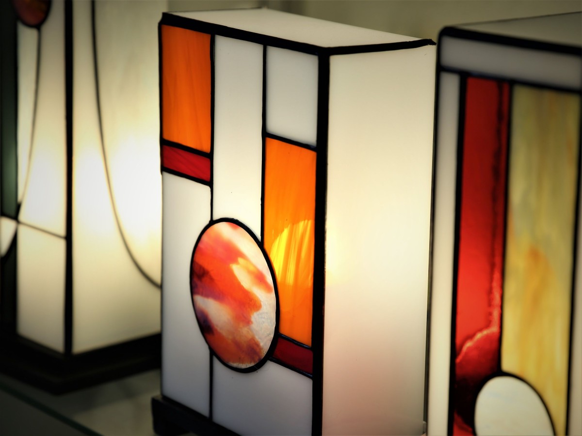 Réalisez votre lampe en vitrail