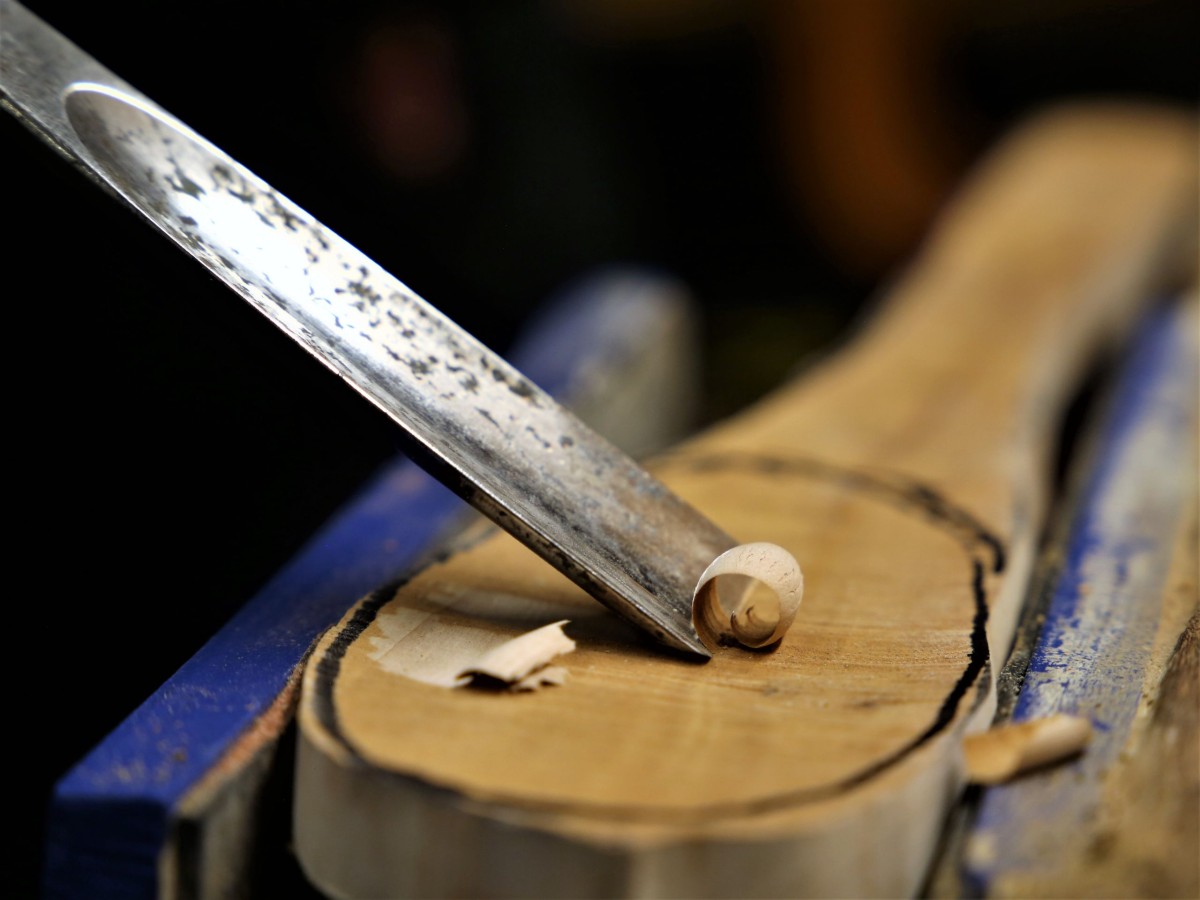Sculptez votre cuillère en bois