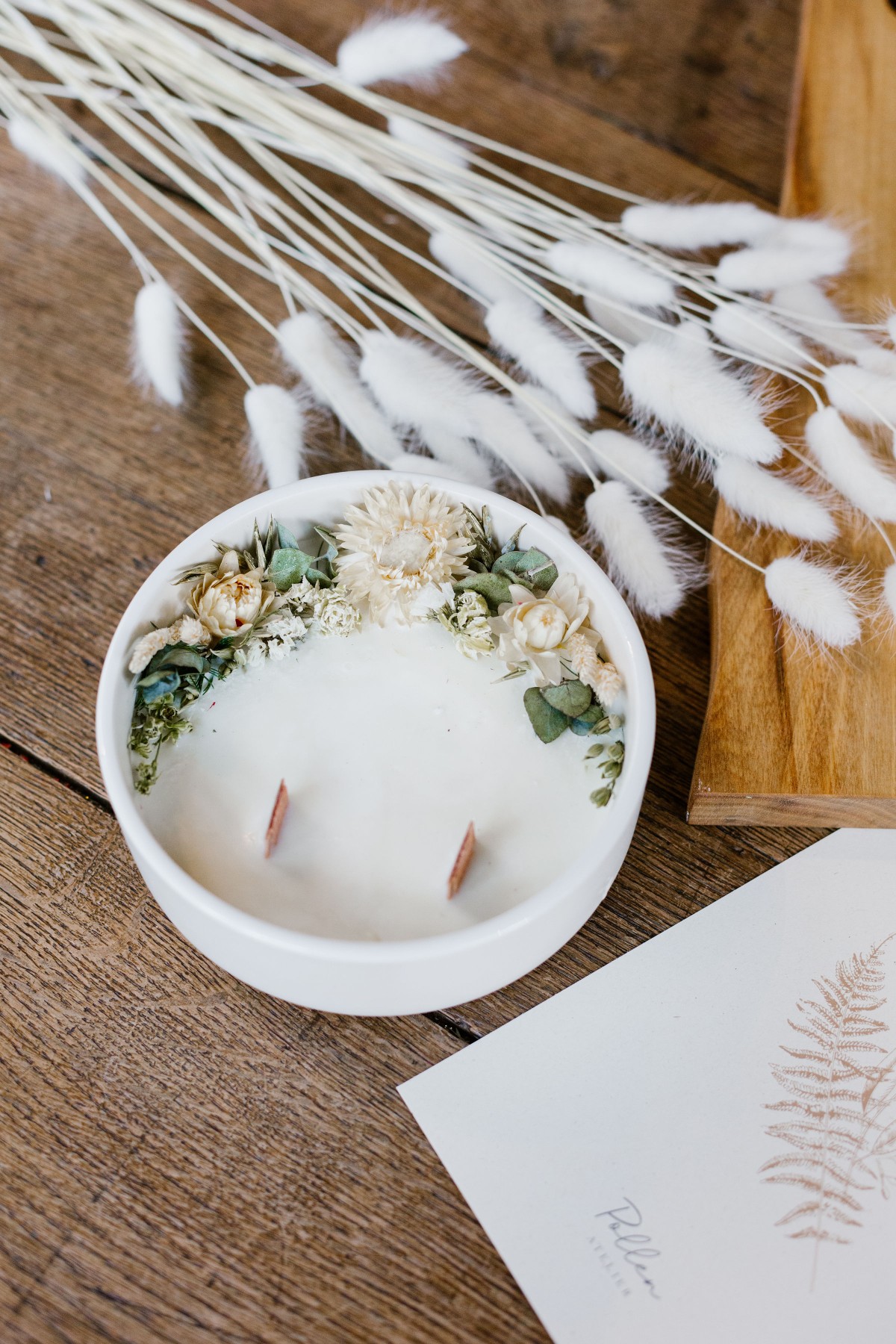 Créez votre bougie fleurie parfumée à Bruxelles