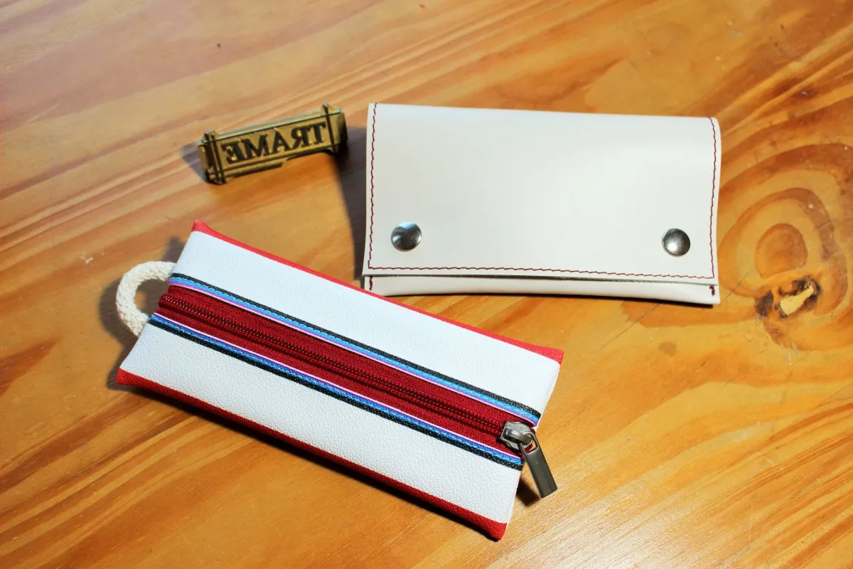 Make two everyday leather accessories