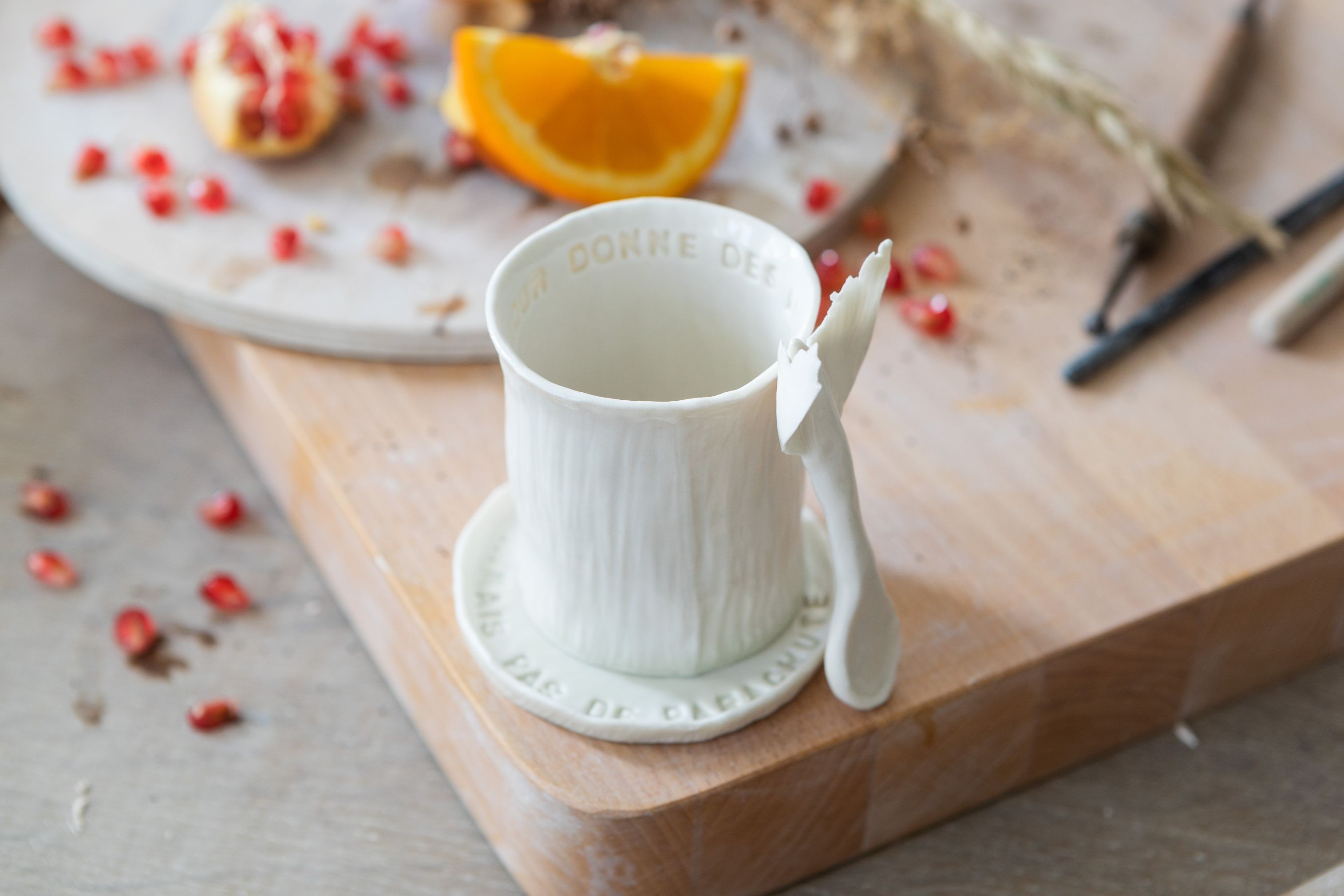 Design & make your own porcelain coffee or tea set