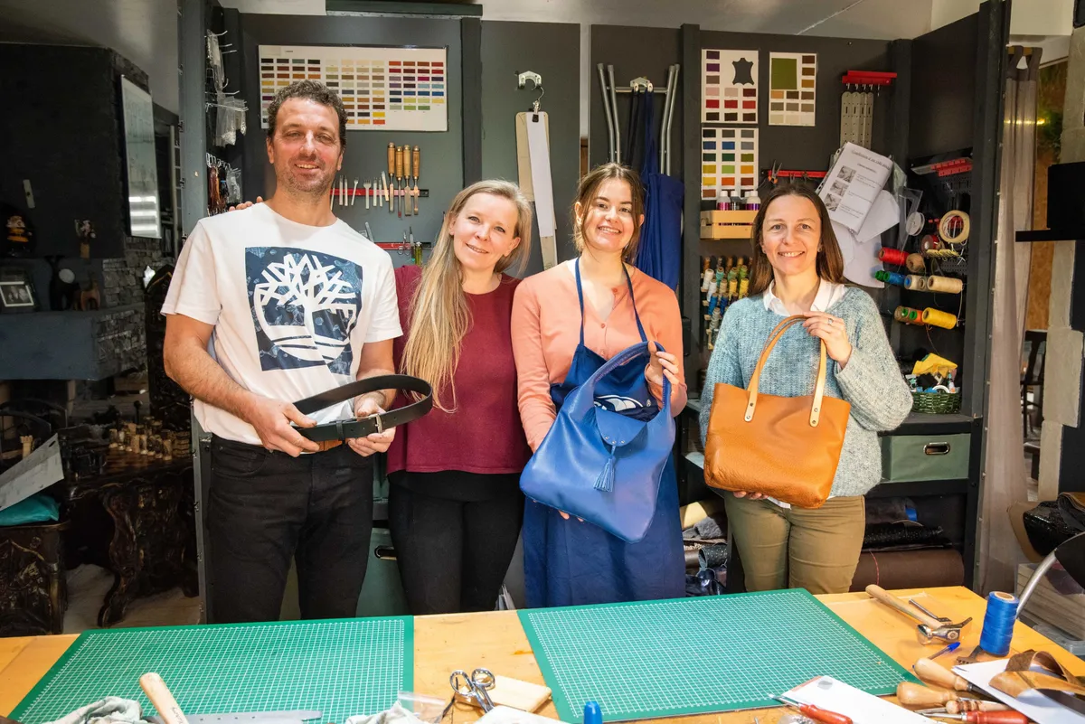 Confectionnez votre sac en cuir