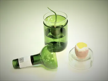 Wecandoo - Créez votre trio d'objets en verre surcyclé