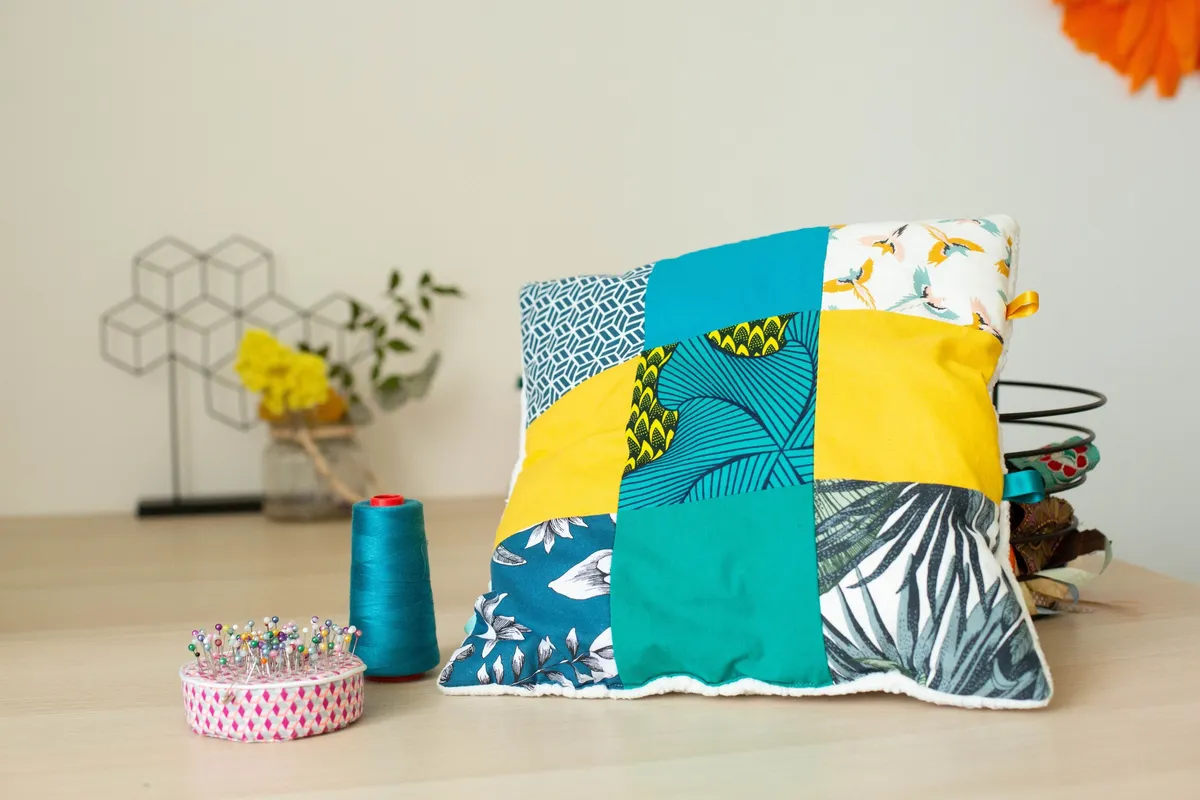 Initiez-vous à la couture et cousez votre coussin