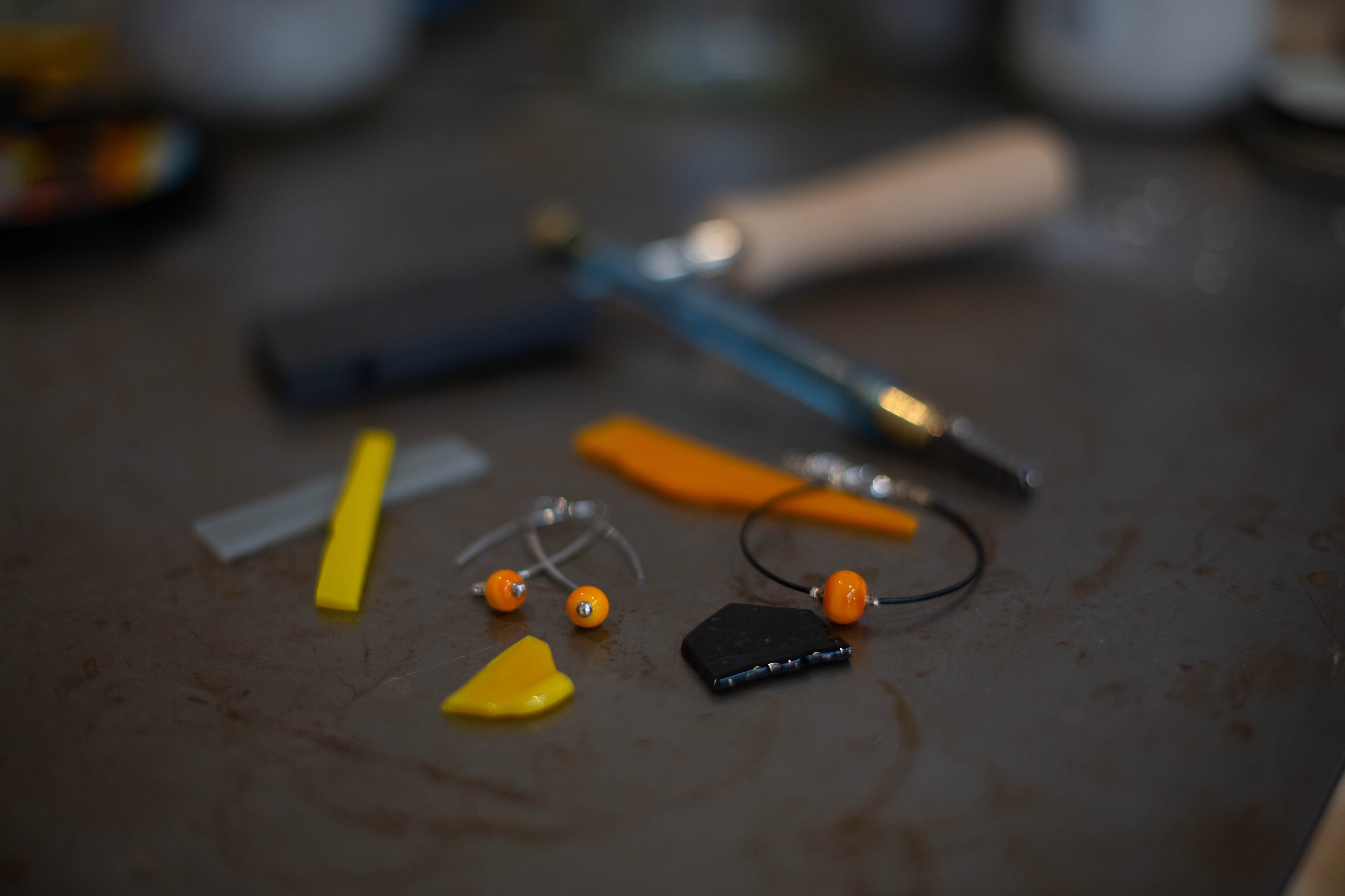 Réalisez votre bijou en verre grâce au fusing