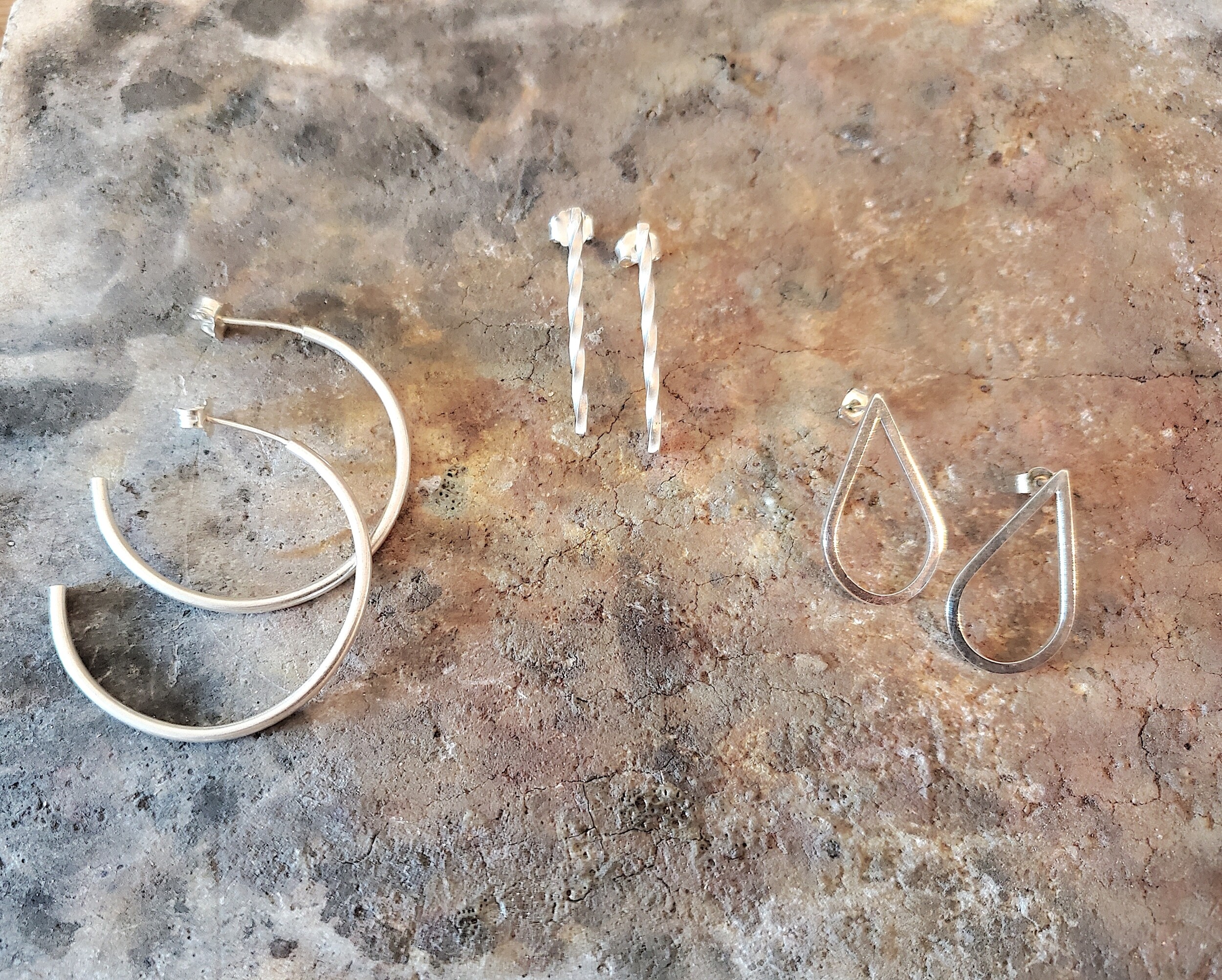Créez vos boucles d'oreilles en argent