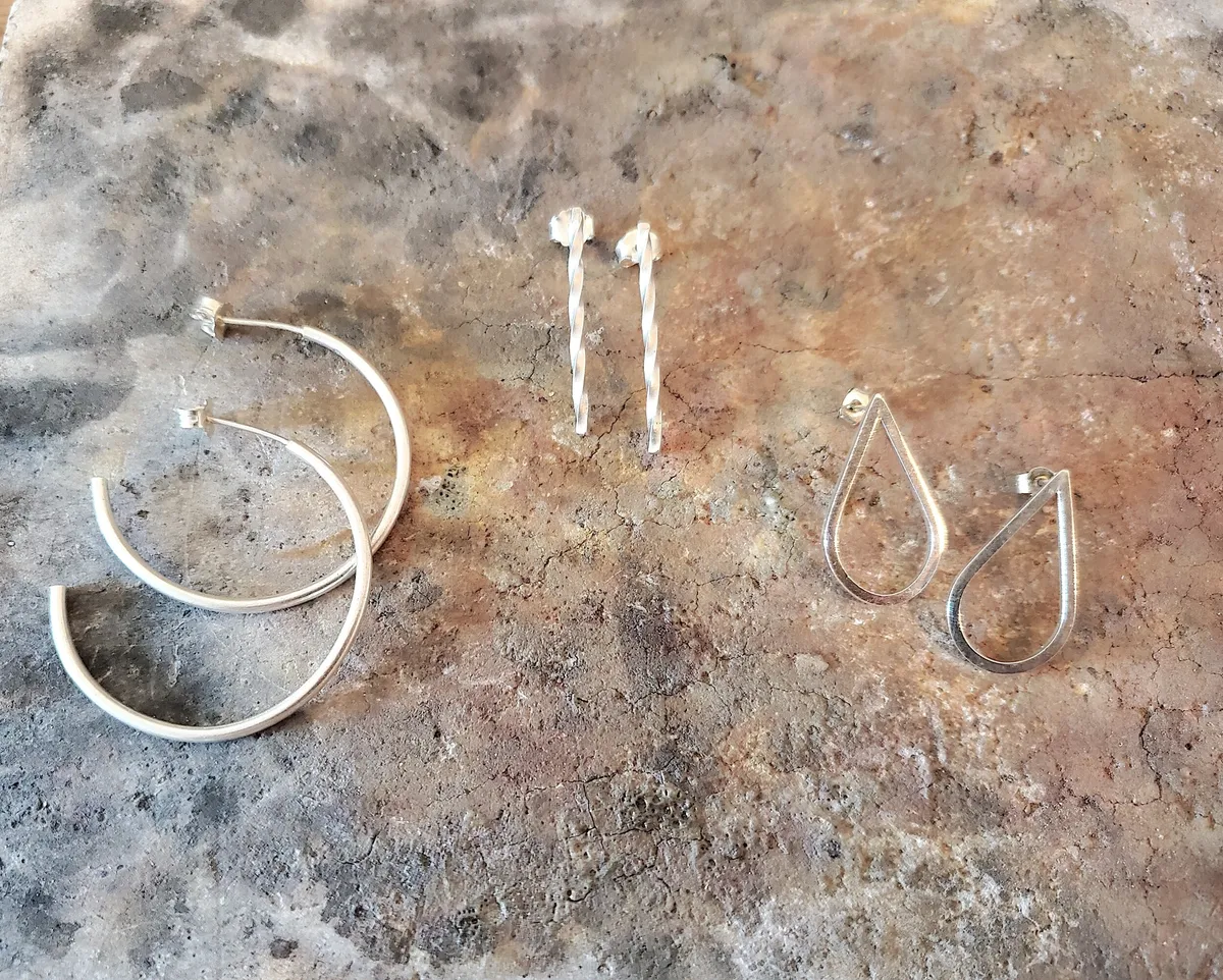 Créez vos boucles d'oreilles en argent