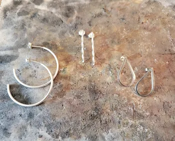 Wecandoo - Créez vos boucles d'oreilles en argent
