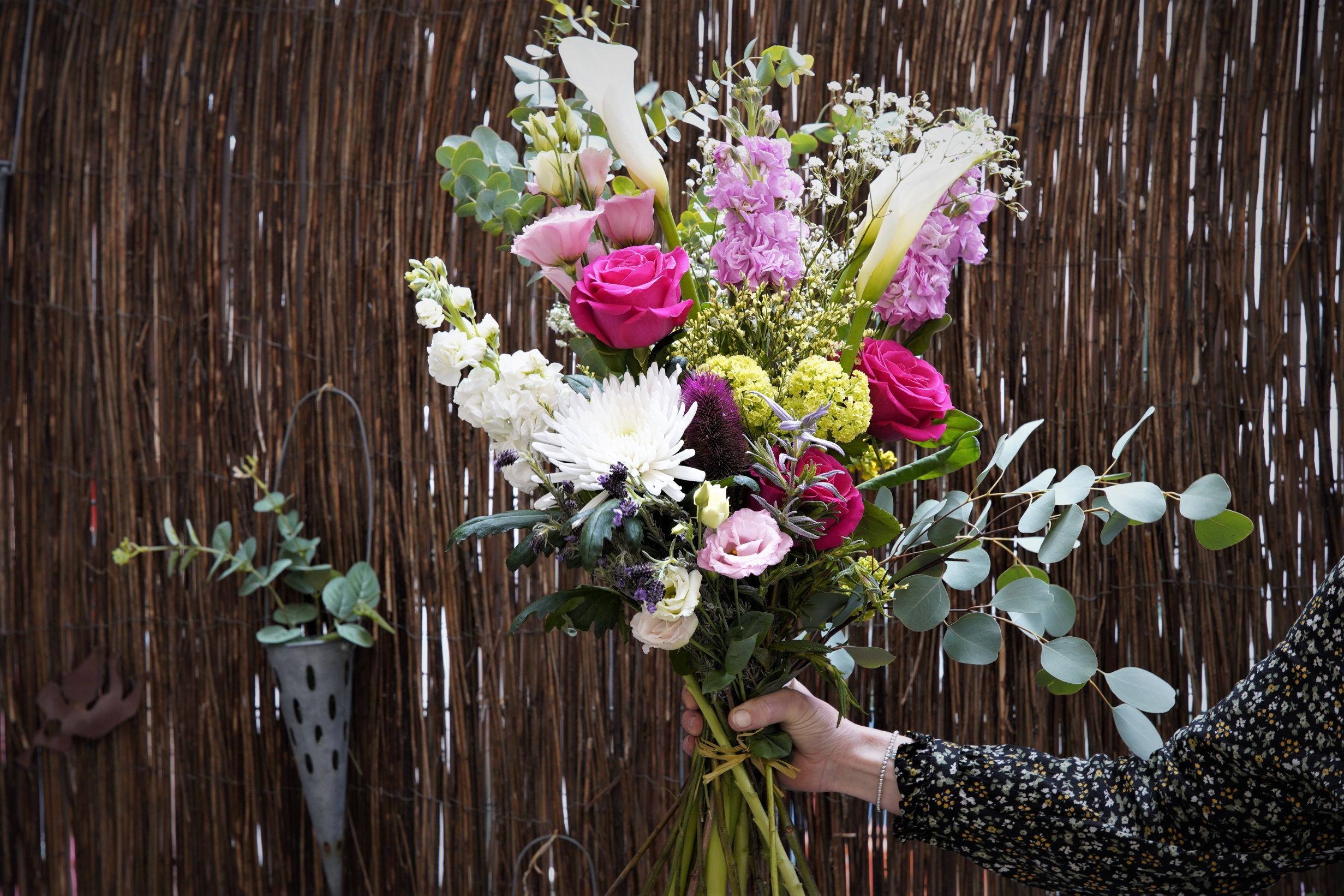Composez votre bouquet de fleurs fraîches