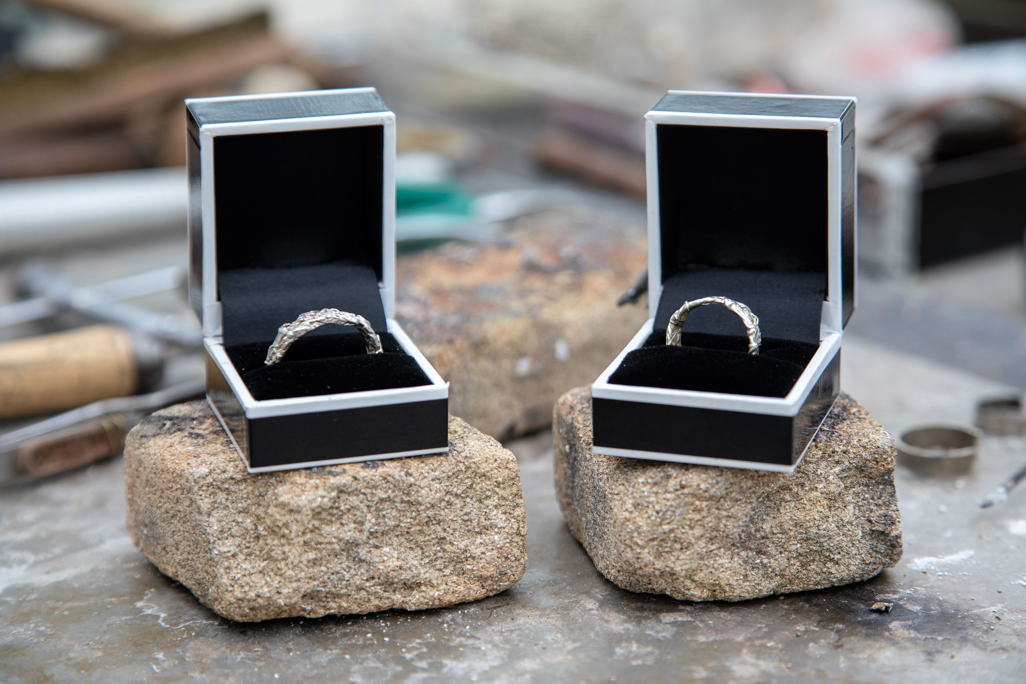 Fabriquez vos alliances en couple