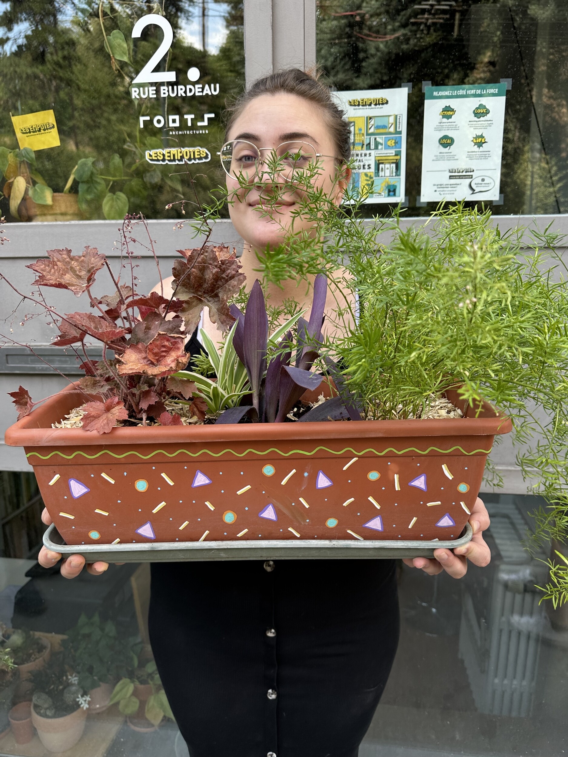 Personnalisez votre jardinière de 3 plantes