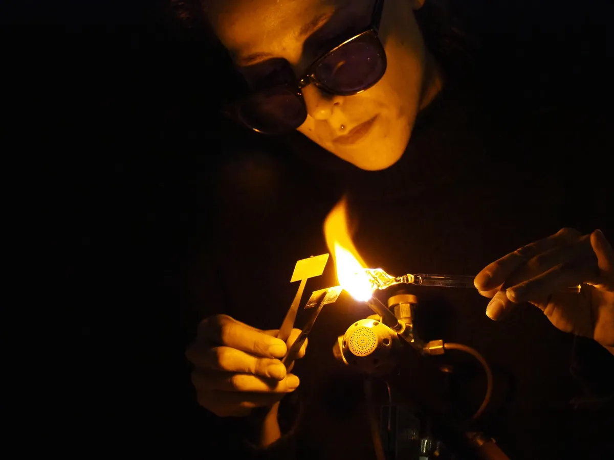 Découvrez le soufflage de verre au chalumeau