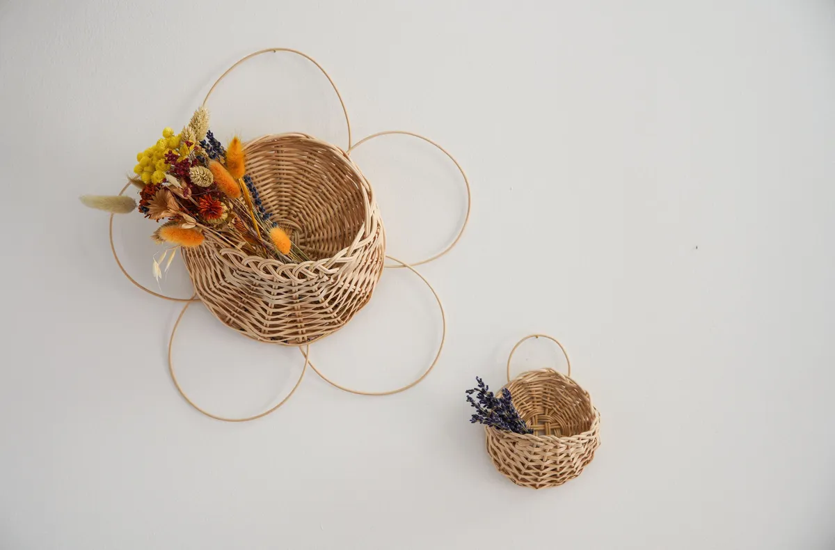 Fabriquez votre panier mural