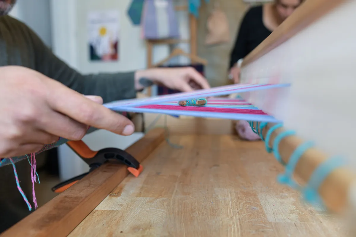 Tissez votre housse de coussin - 2 J