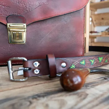 Réalisez votre ceinture en cuir sur une journée
