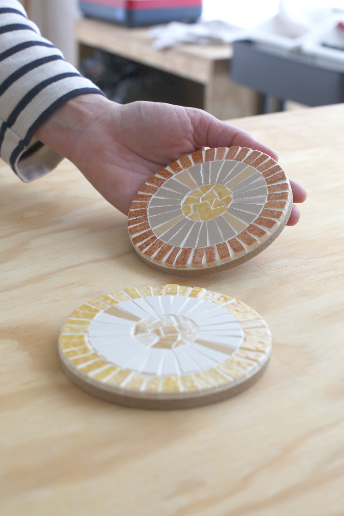 Wecandoo - Réalisez vos dessous de verre en mosaïque