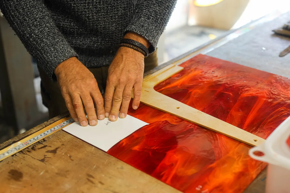 Découvrez la technique du vitrail
