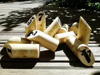 Réalisez votre Mölkky en groupe