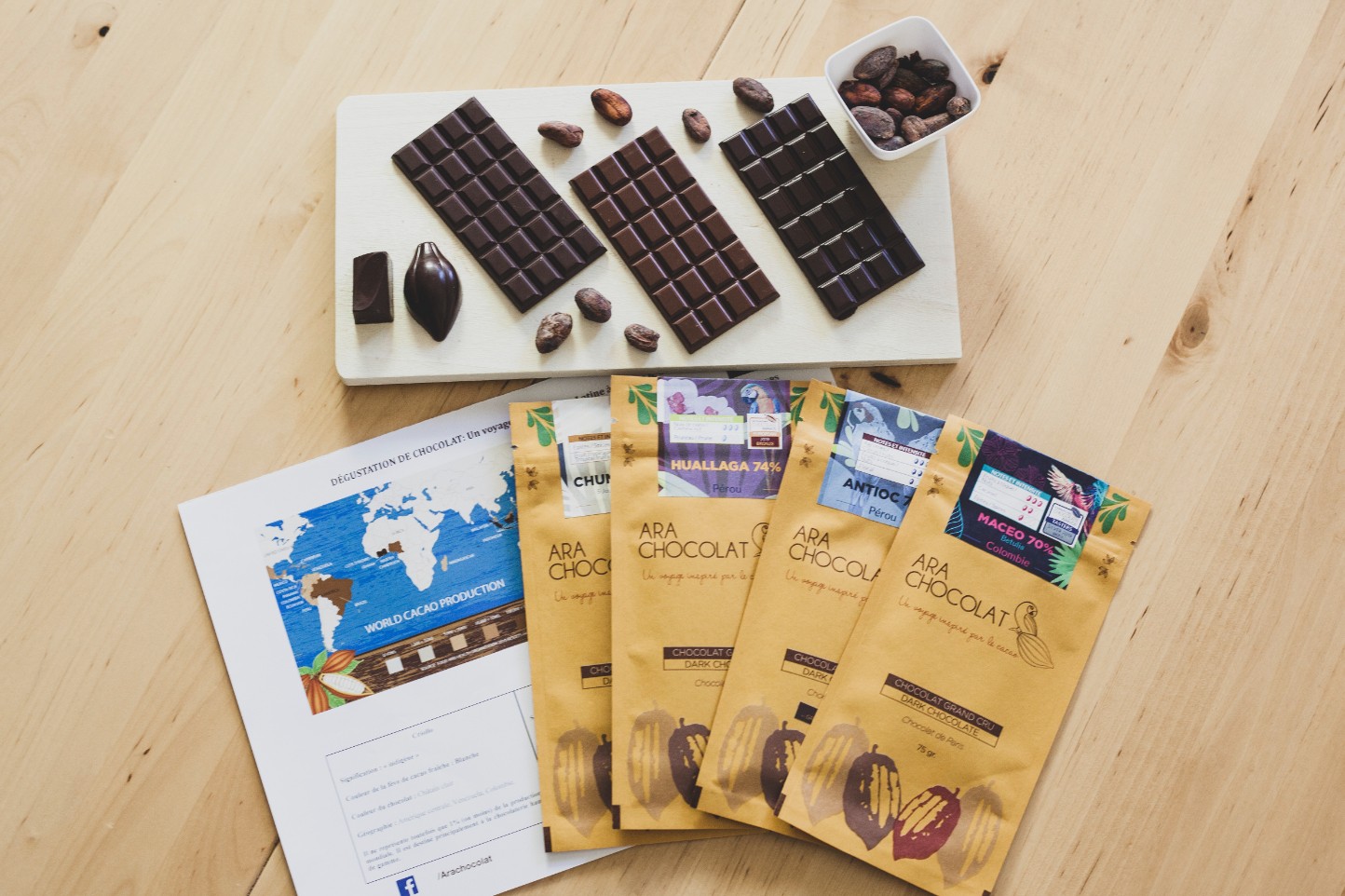 Wecandoo - Dégustez des chocolats grands crus d'Amérique latine